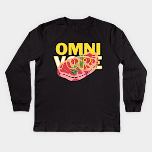 Omnivore Kids Long Sleeve T-Shirt